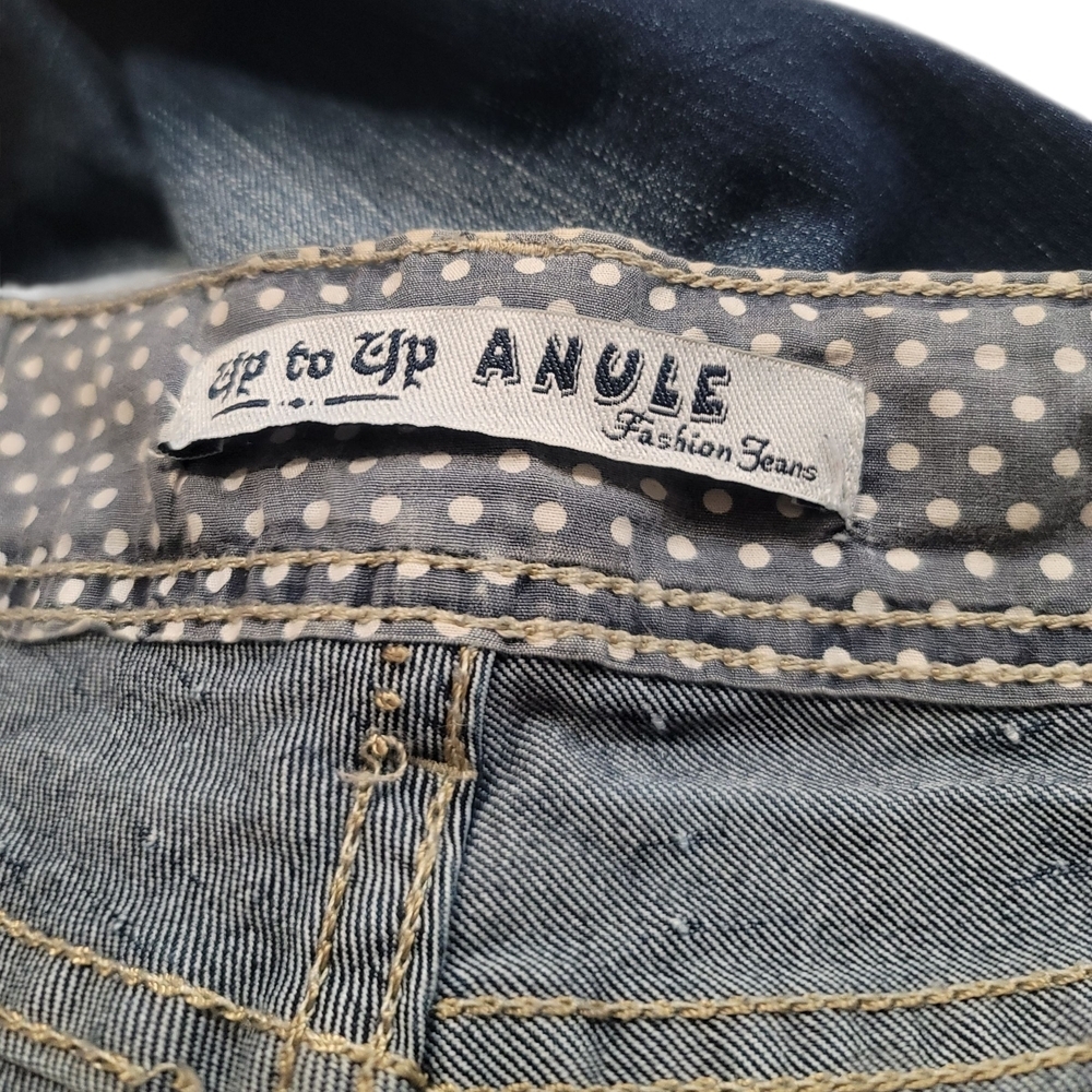 ANULE "UP & UP" - 30W X 32L  Distressed Blue Jeans - Picture 5 of 11